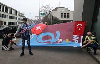 Trabzonspor, İsviçre'ye geldi