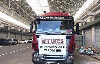 TÜRES, depremden etkilenen illerde sıcak yemek ve...