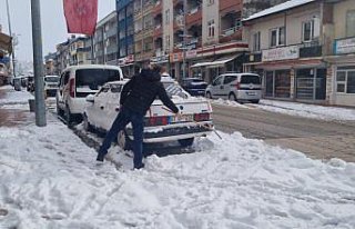 Yığılca'da kar etkisini sürdürüyor