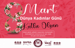 BAŞKAN KILIÇ'IN 8 MART DÜNYA KADINLAR GÜNÜ...