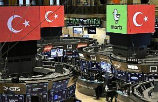 New York Borsası, Martı'yı Türk bayraklarıyla...