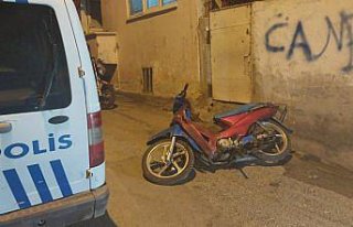 Samsun'da motosiklet hırsızlığı şüphelisi...