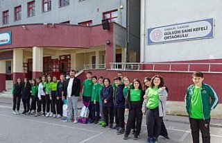 Samsun'da ortaokul öğrencileri deprem bölgesindeki...