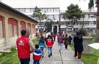 Sinop'ta depremzede gençler için moral gezisi...