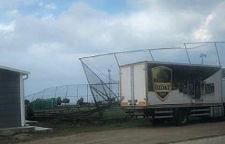 Trabzon'da şiddetli fırtına etkili oldu