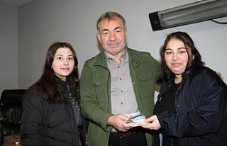 Yağlıdere'de öğrencilerden anlamlı davranış