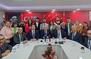 Karabük'te CHP'liler bayramlaştı