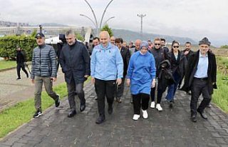 Ulaştırma ve Altyapı Bakanı Karaismailoğlu, Boztepe...