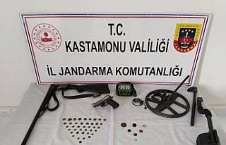 Kastamonu'da tarihi eser operasyonunda 2 kişi...