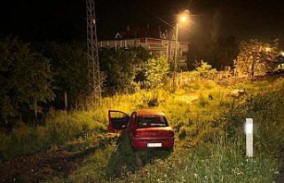 Samsun'da iki otomobilin çarpıştığı kazada...