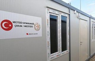 Çorum'un Mecitözü ilçesinden deprem bölgesine...