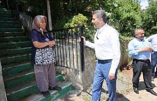 Tokat Belediye Başkanı Eyüp Eroğlu mahalle ziyaretlerini...