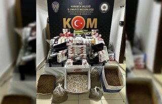 Karabük'te kaçakçılık operasyonu