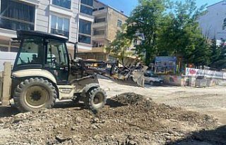 Türkeli'de altyapı çalışmaları devam ediyor