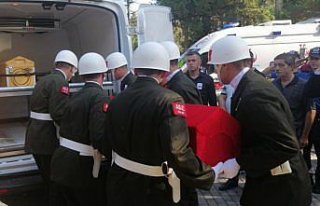Şehit Piyade Uzman Çavuş Ali Demir'in cenazesi...