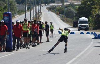 Sinop'taki ANALİG Tekerlekli Kayak Türkiye...