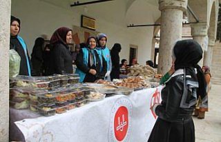 Amasya'da Filistin için kermes düzenlendi