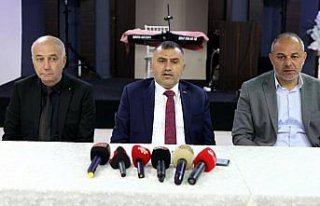 MHP Samsun İl Başkanı Mucur, basın mensuplarıyla...
