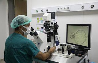 Ondokuz Mayıs Üniversitesi Tüp Bebek Merkezinde...