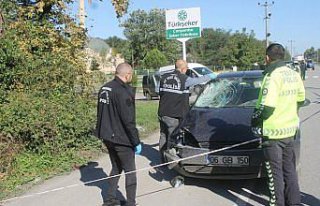Samsun'da otomobilin çarptığı kadın yaşamını...