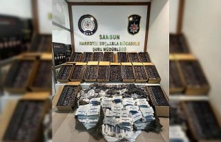 Samsun'da uyuşturucu operasyonunda 5 kişi yakalandı
