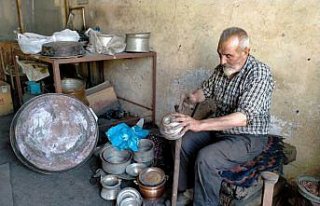 Tokatlı Ahmet usta baba mesleği kalaycılığı...