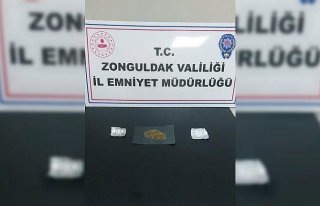 Zonguldak'ta uyuşturucu operasyonunda 1 kişi...