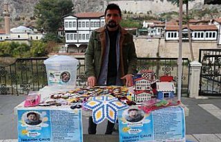 Ankara'da yaşayan SMA hastası İbrahim için Amasya'da...