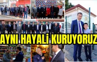 AYNI HAYALİ KURUYORUZ