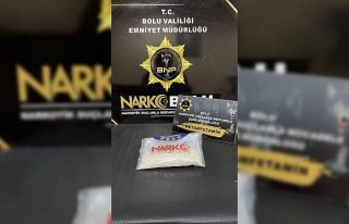 Bolu'da uyuşturucuyla yakalanan zanlı tutuklandı