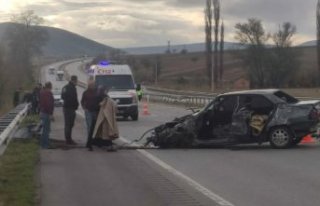 Polis memuru trafik kazasında hayatını kaybetti