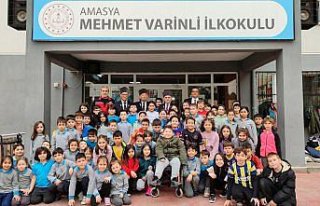 Amasya'da gaziler, öğrencilerle kahramanlık...
