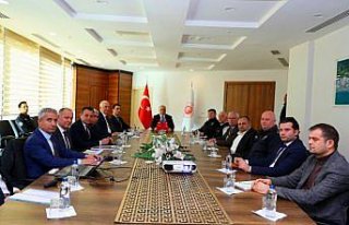 Artvin Valisi Ünsal, Sarp Sınır Kapısı'nda...