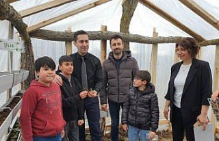 Asarcık ilçesinde “Sera ve Su Hasadı Projesi“...