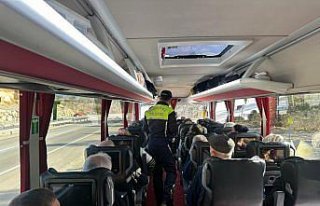 Bolu'da yolcu otobüslerine yönelik emniyet...