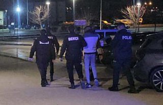 Çorum'da yabancı uyruklu kişinin üzerinde...