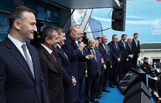 Cumhurbaşkanı ve AK Parti Genel Başkanı Erdoğan,...