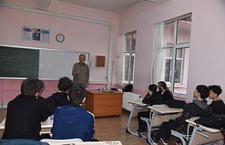 Görele'de öğrencilere kısa film yapımı...