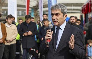 Karsan'ın hidrojenli otobüsü Gaziantep'te...