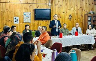 MHP Bolu Belediye Başkan adayı Durak, engelli dernekleriyle...