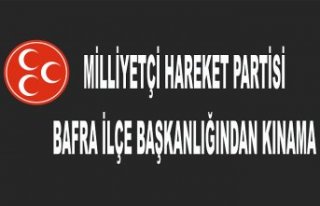 MİLLİYETÇİ HAREKET PARTİSİ BAFRA İLÇE BAŞKANLIĞINDAN...
