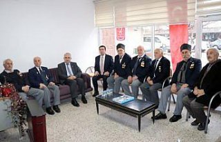 Ordu Valisi Erol, Ünye'de gazilerle bir araya...