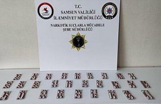 Samsun'da düzenlenen operasyonda aranan 32 kişi...