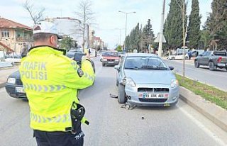 Samsun’da trafik kazası 1 yaralı