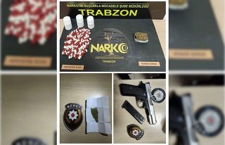 Trabzon'da uyuşturucu operasyonu düzenlendi