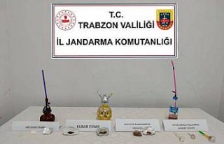 Trabzon'daki uyuşturucu operasyonunda 1 kişi...
