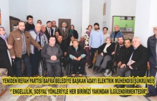 Yeniden Refah Partisi Bafra Belediye Başkan Adayı...