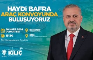CUMHUR İTTİFAKI BAFRA'DA SEÇİM ÇALIŞMALARINI...