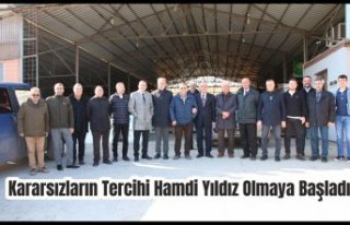 Kararsızların Tercihi Hamdi Yıldız Olmaya Başladı