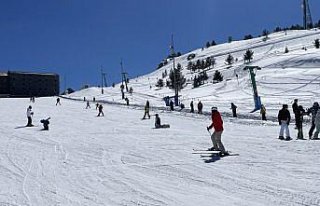 Kartalkaya Kayak Merkezi sezonu kapattı